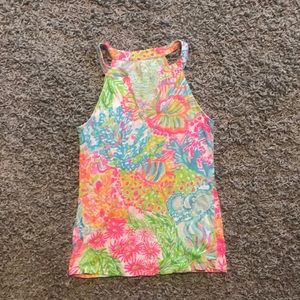 Lilly Pulitzer Aura Tank XS LN